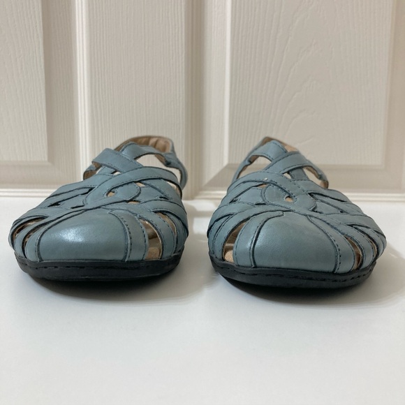 Earth Origins Women’s Belle Brielle Slingback Leather Fisherman Sandals Size 8 - Picture 5 of 10